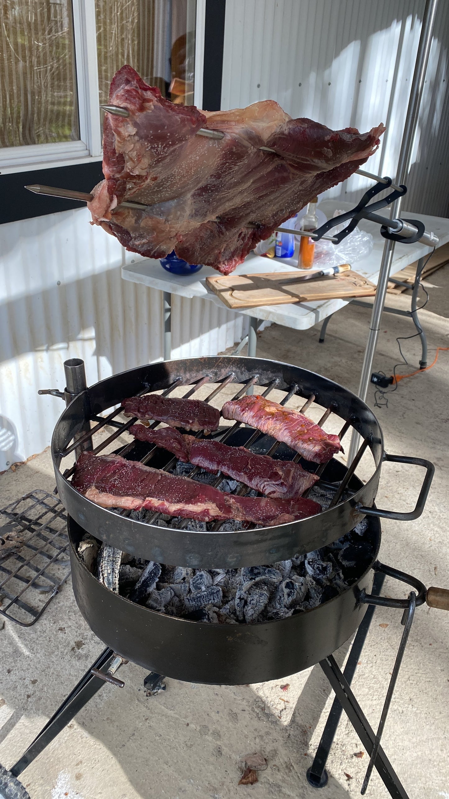Fogón Stambuk con parrilla